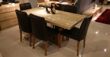 Comfortable dining chairs surrounding a dining table designed for everyday meals