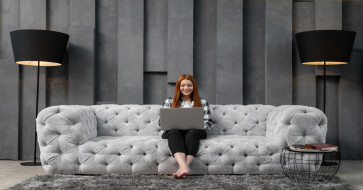 Modern 2026 furniture trends featuring warm minimalist designs, comfortable sofas, natural materials, and relaxed living spaces that feel calm and lived-in.