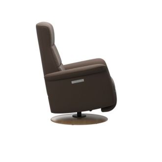Stressless® Mike Power with Moon wood base