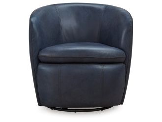 Kierreys Leather Swivel Chair