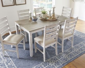 Skempton Dining Room Table and Chairs (Set of 7)