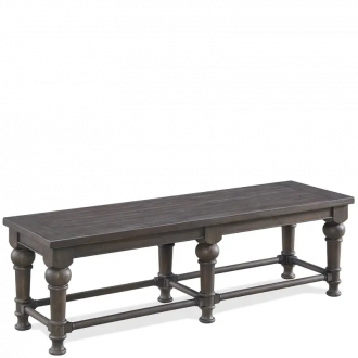 Harper - Dining Bench - Matte Black Finish