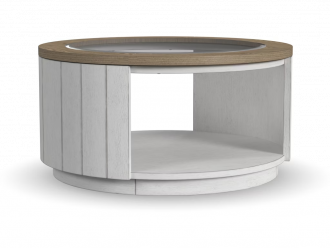 Melody Round Coffee Table with Casters